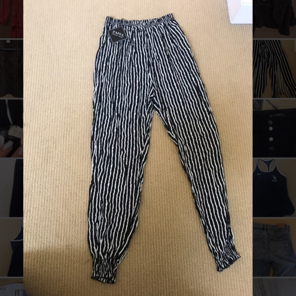 Striped Zebra Pants
